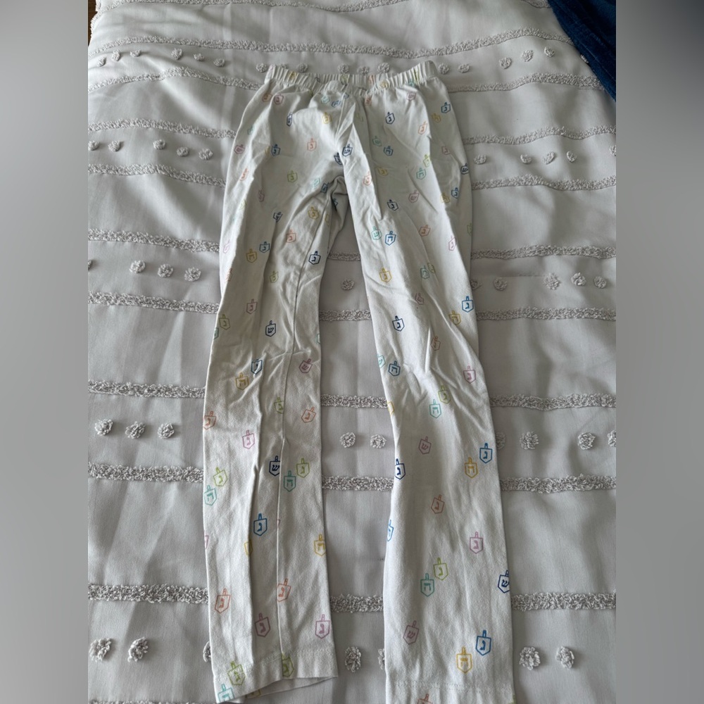 Cat & Jack Chanukah Dreidel Leggings